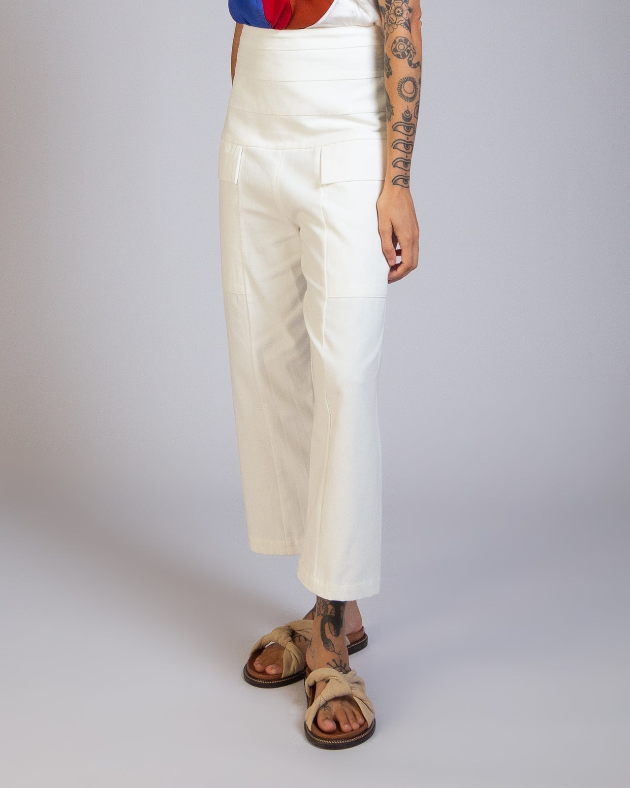 Calça Paralelas Off White