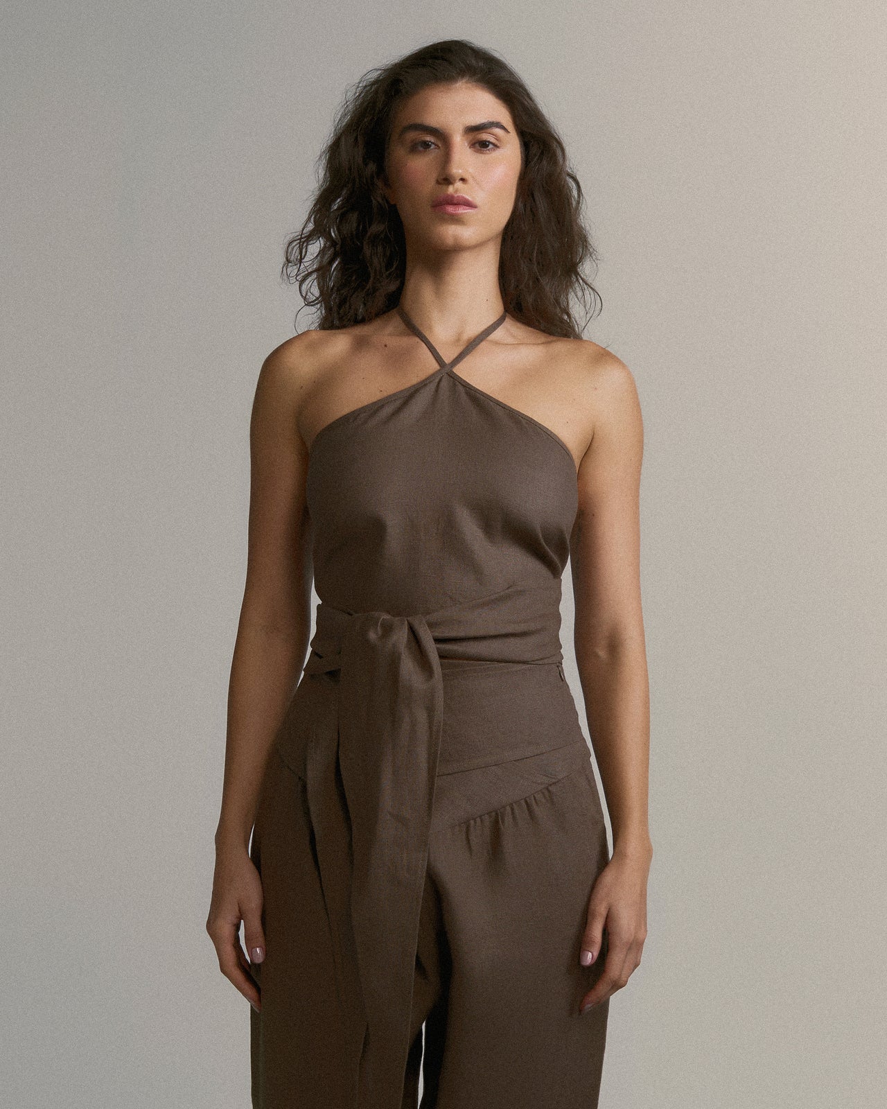 Blusa Gal Linho Verde