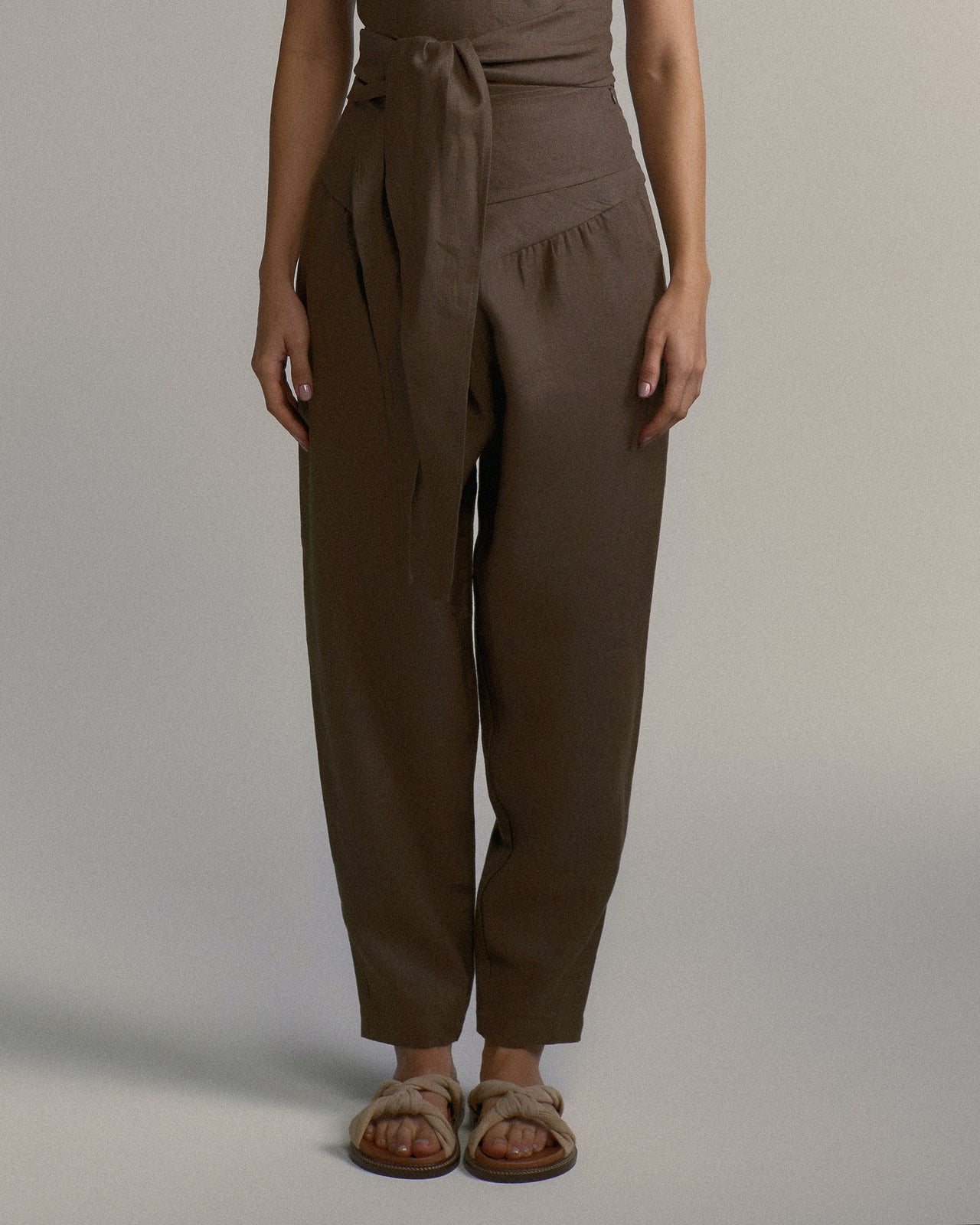 Calça Aladim Linho Verde