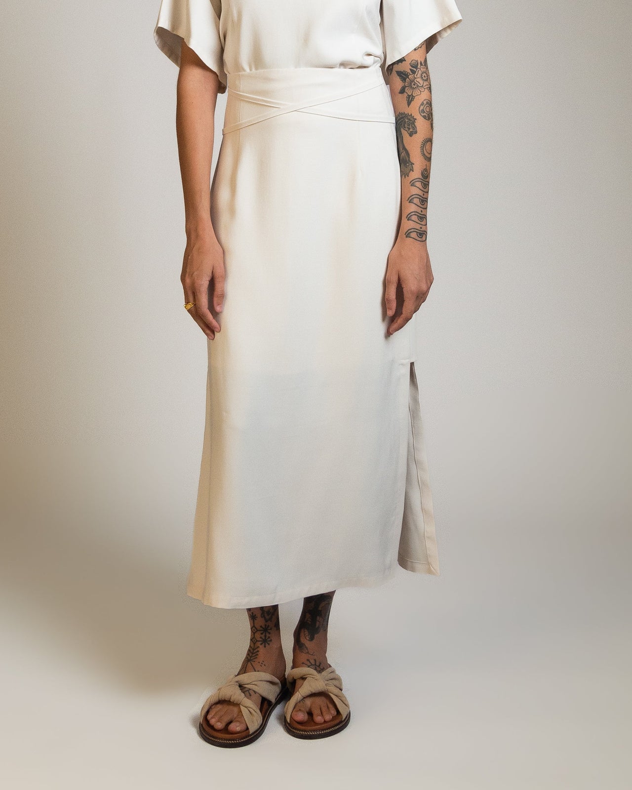Saia Imperatriz Off White