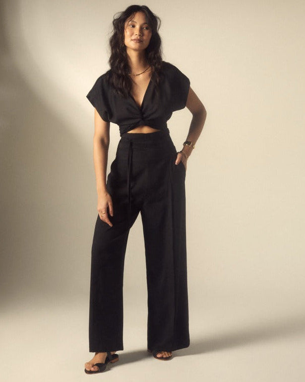 Calça Alta Preto