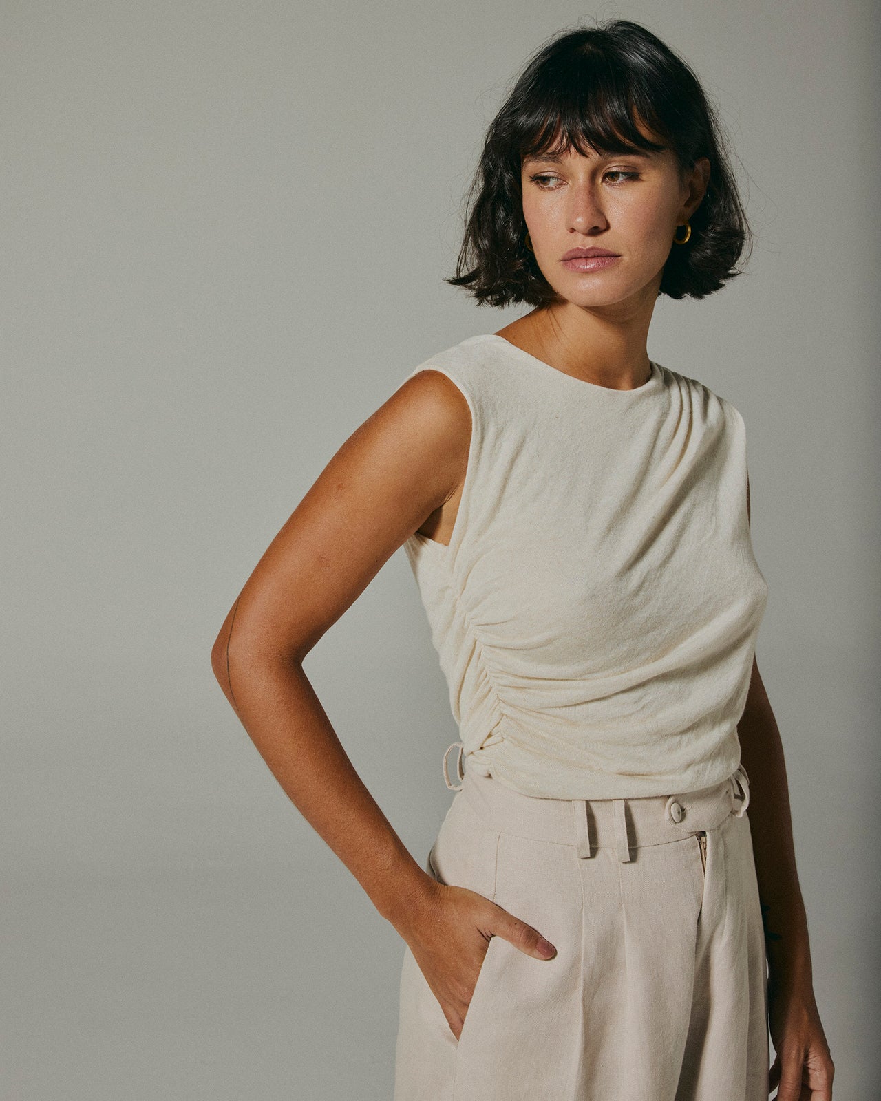 Blusa Candeias Malha Gelo