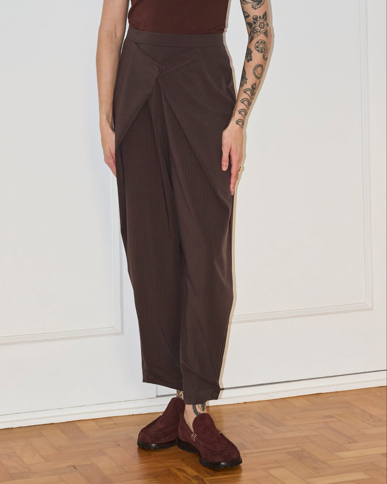 Calça Boa Nova Alfaiataria Risca de Giz