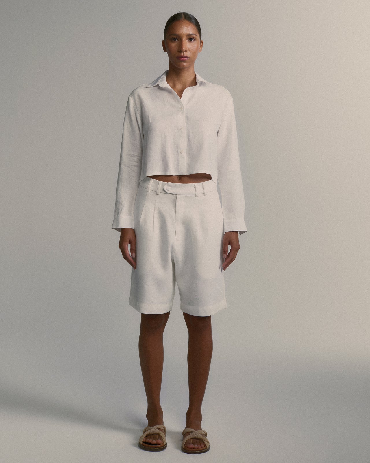 Camisa Curta Off White