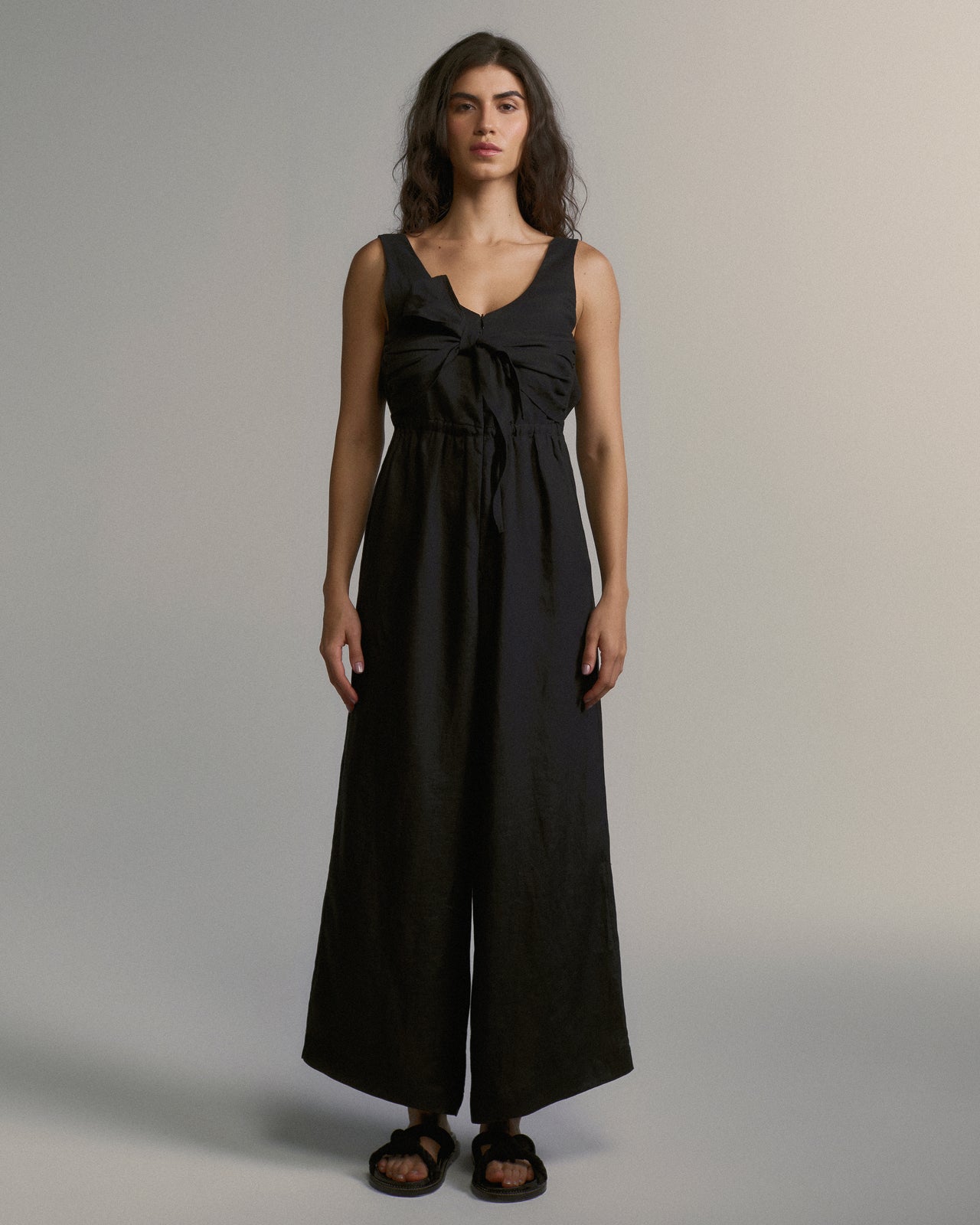 Macacão Violeta Preto