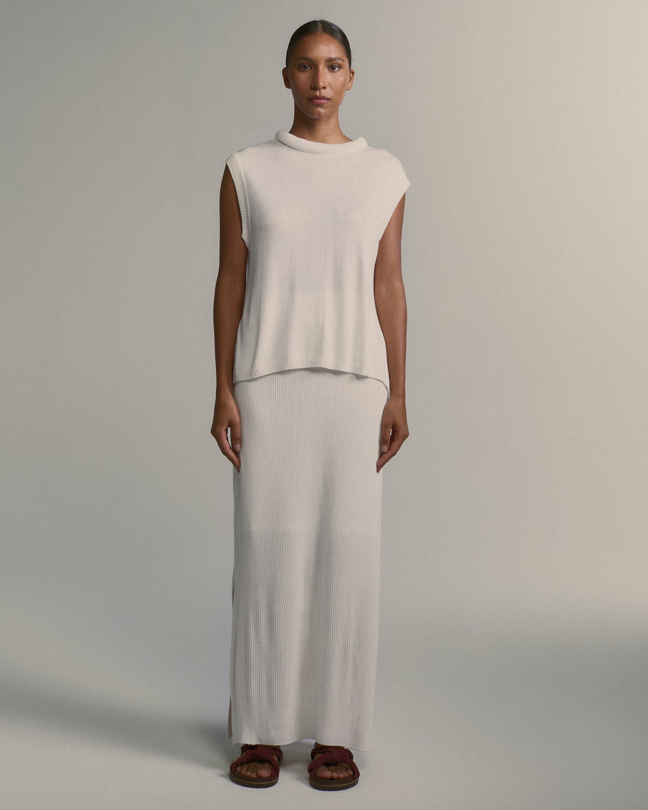 Blusa Isolda Tricot Off White