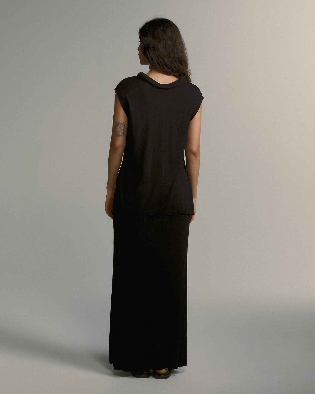 Blusa Isolda Tricot Preto