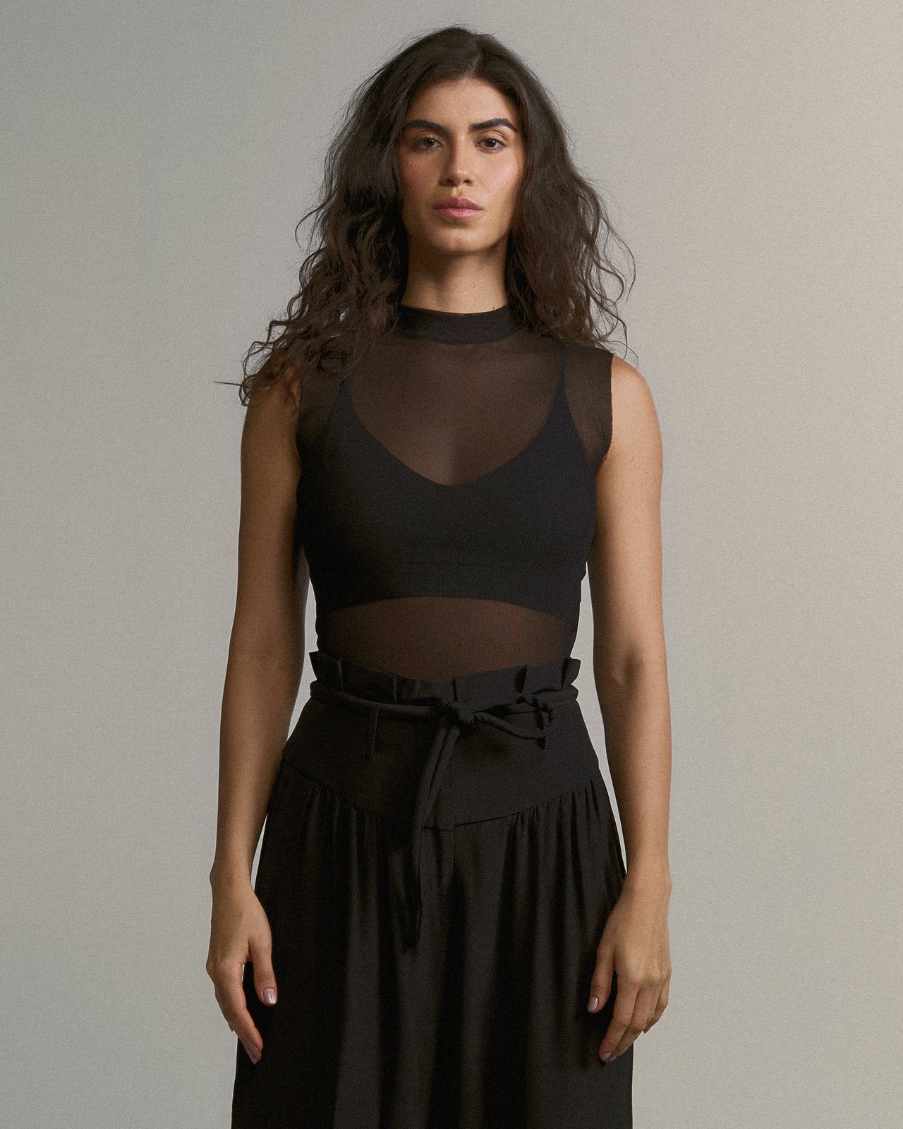 Blusa Belmonte Manga Curta Preto