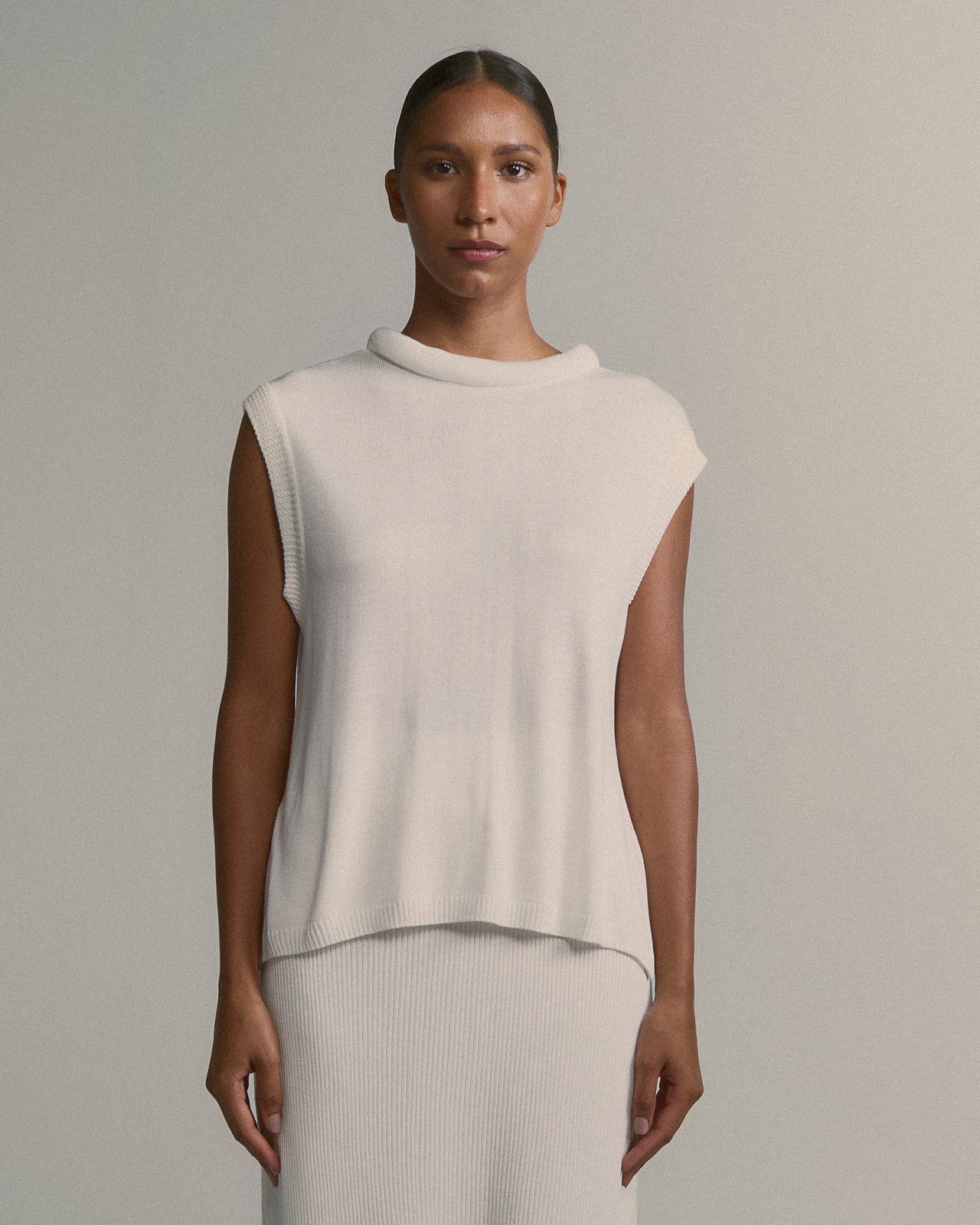 Blusa Isolda Tricot Off White