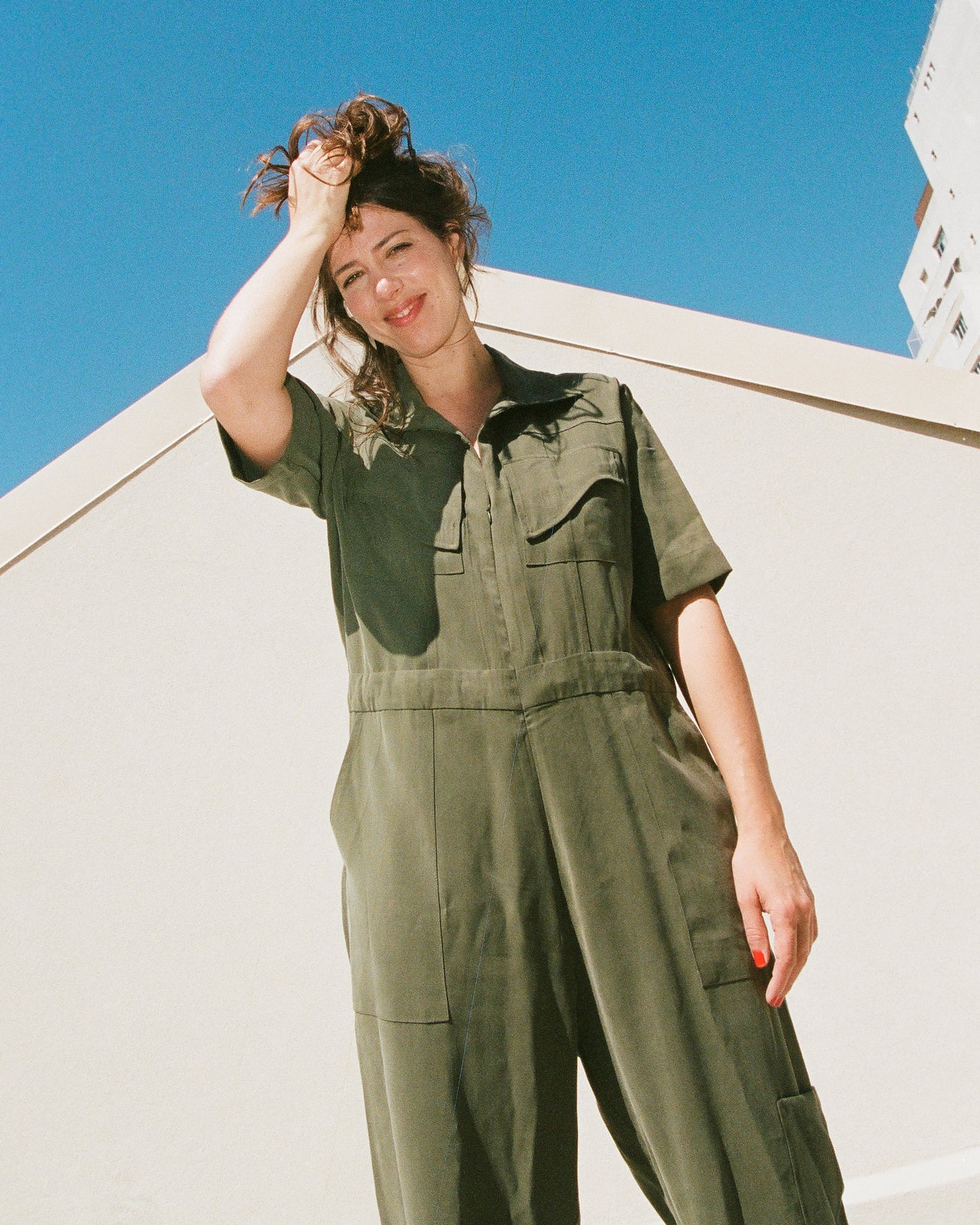 Macacão Michael Leve Verde Oliva