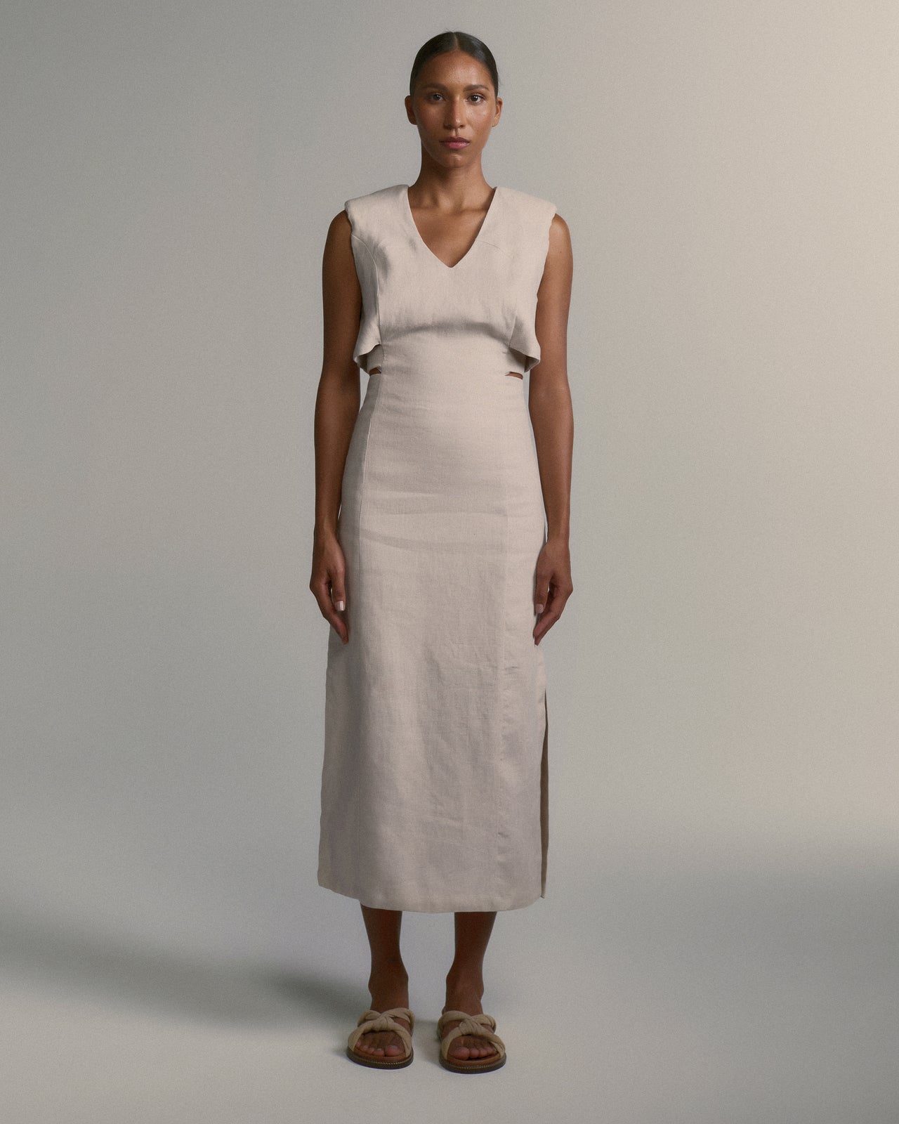 Vestido Blazer Longo Gelo