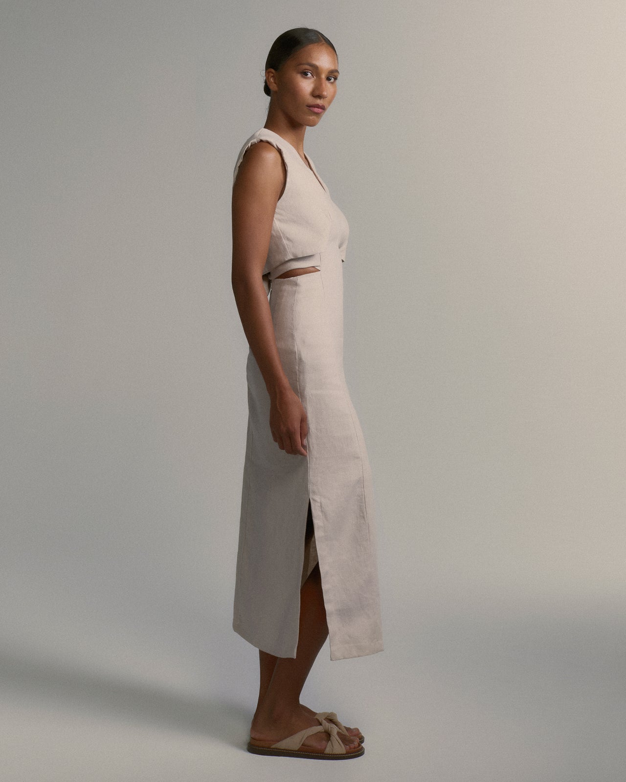 Vestido Blazer Longo Gelo