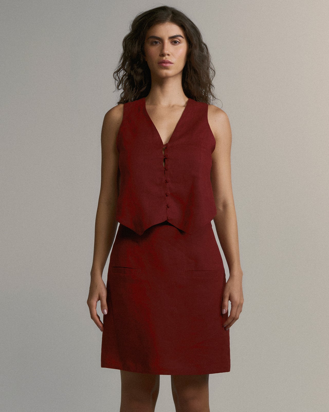 Vestido Pethit Vinho