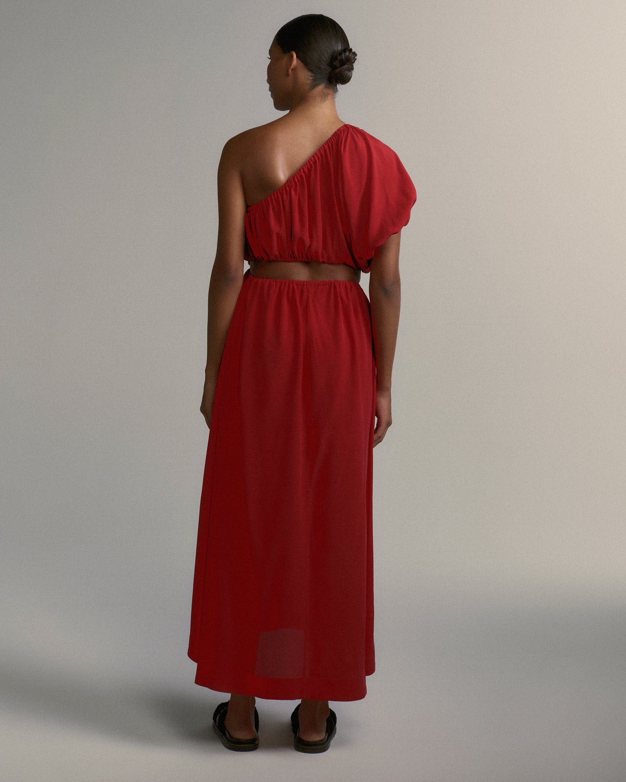 Vestido Ino Seda Vermelho