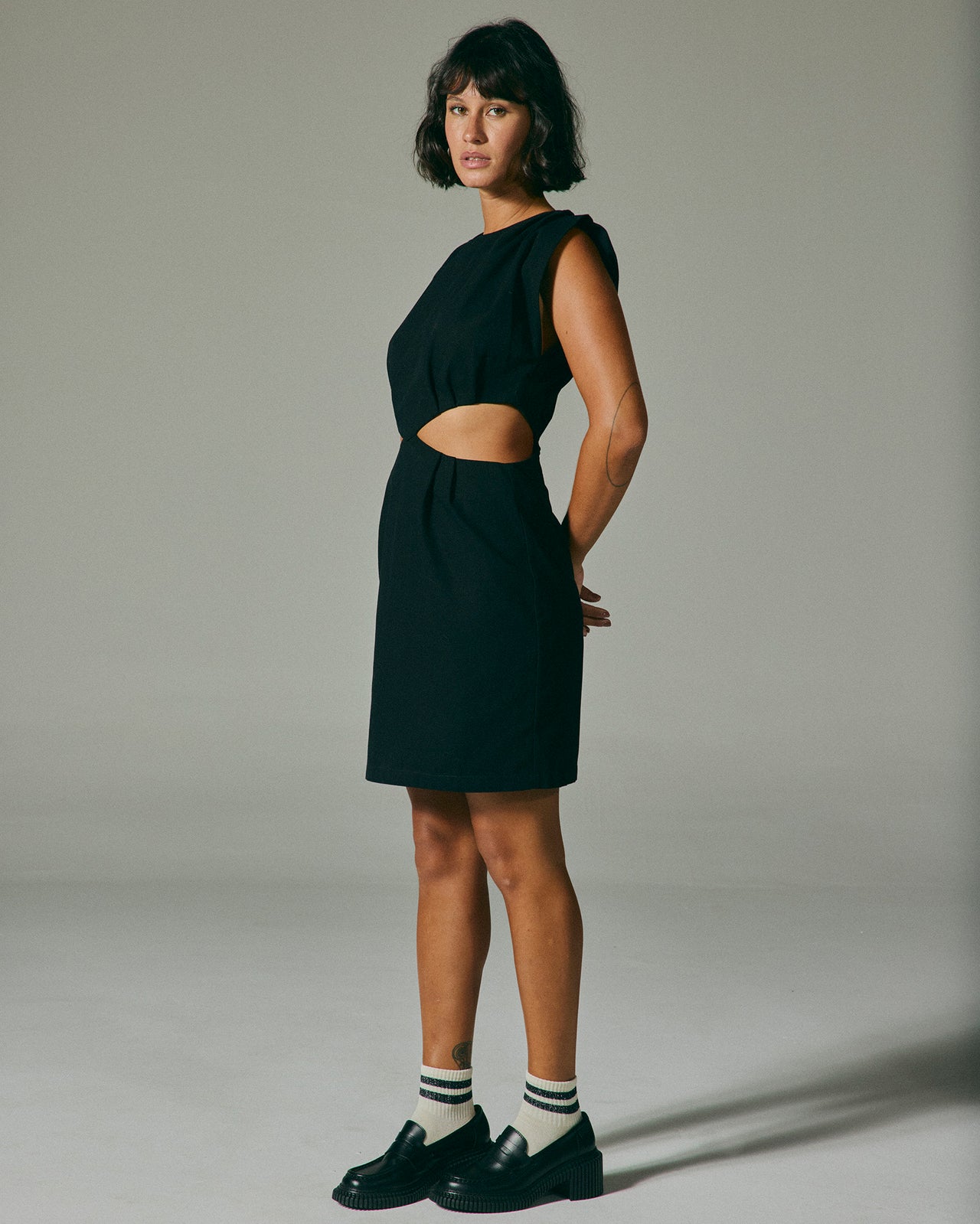 Vestido Geia Curto Preto