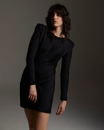 Vestido Égide Tricô Manga Longa