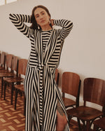 Vestido Osíris Listrado