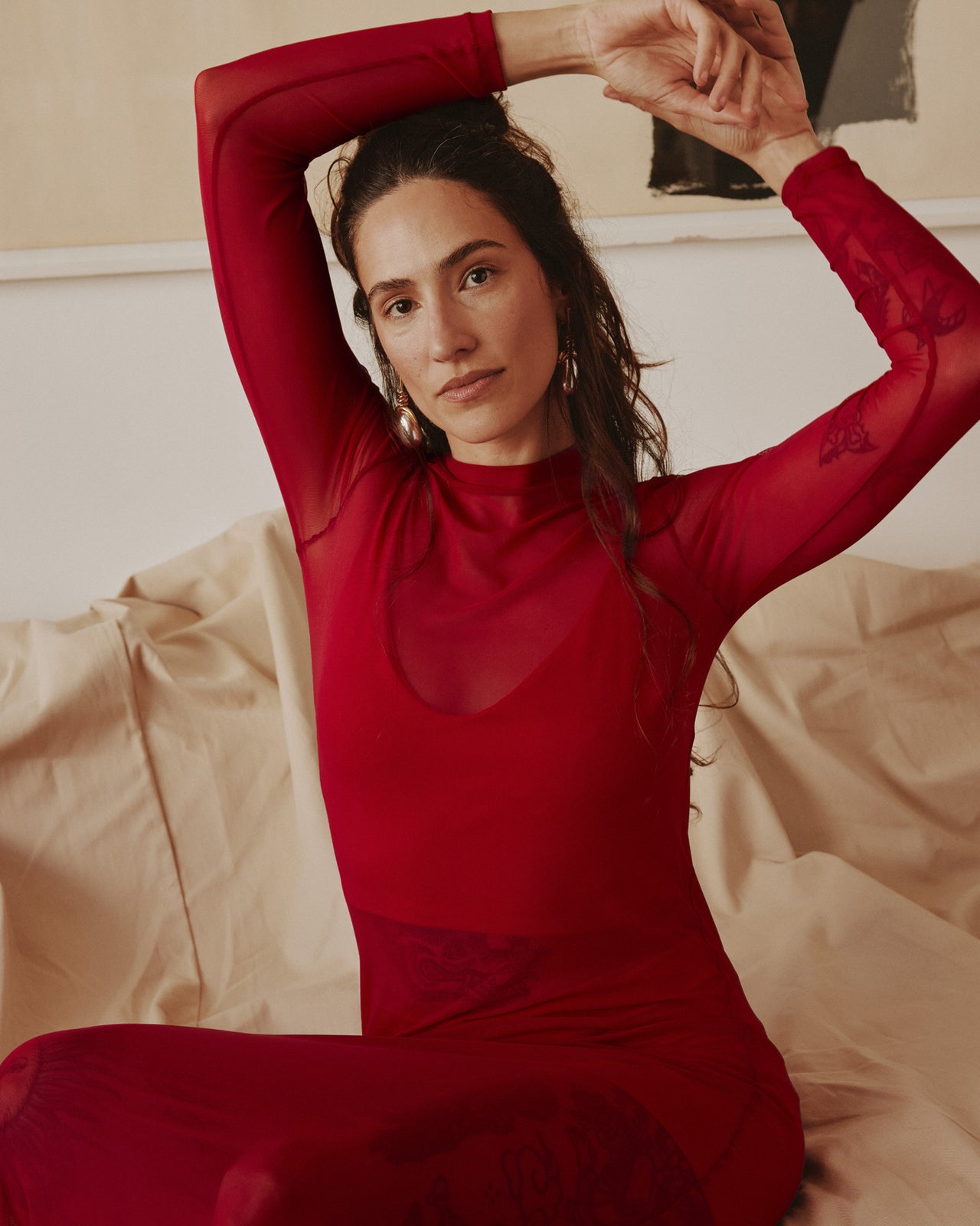 COMBO: Vestido Vermelho + Top Vermelho + Shorts Saia Vermelho