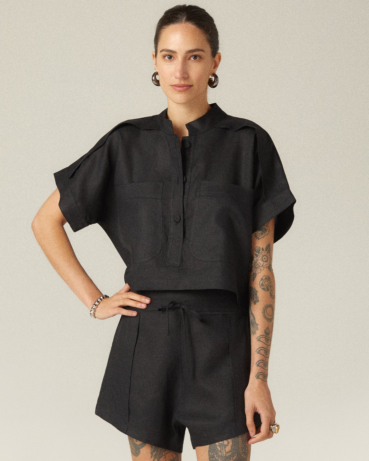 Blusa Égide Preto