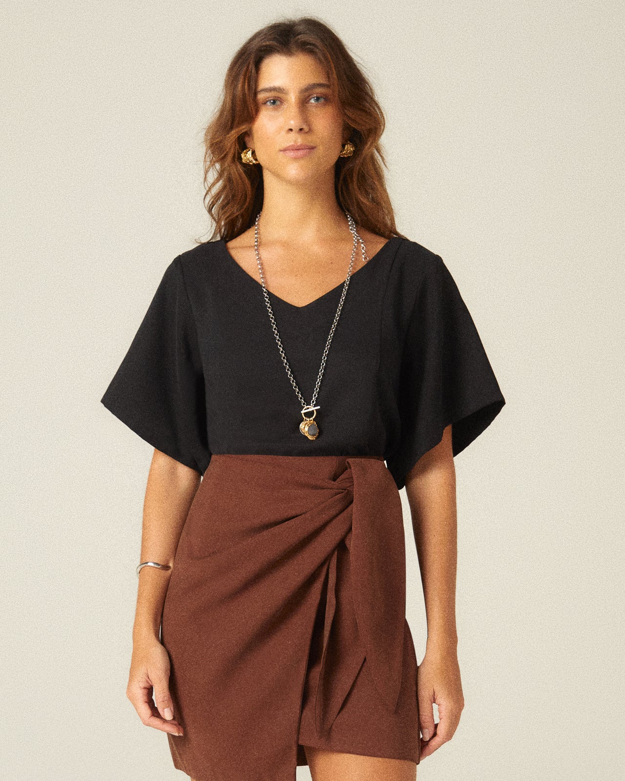 Blusa Daniela Preto