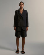 Blazer Berlim Linho Preto