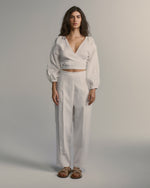 Calça Maravilha Linho Off White