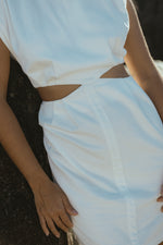 Vestido Geia Curto Off White