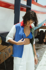 Camisa Almodovar Seda Multicolorida