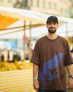 Camiseta "A Feira Do Livro" Oversized Polvo