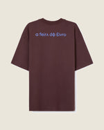 Camiseta "A Feira Do Livro" Oversized Polvo