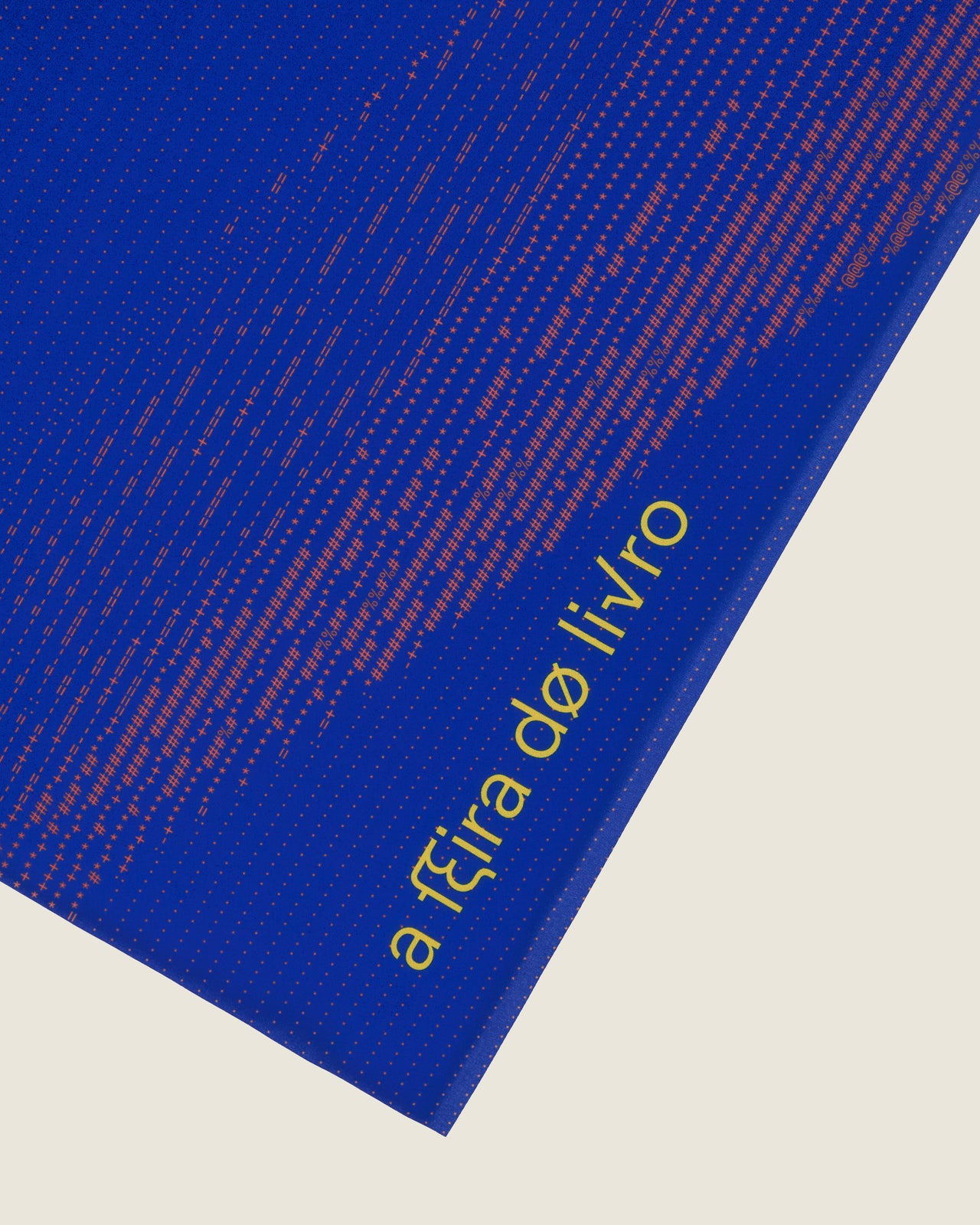 Canga "A Feira Do Livro" Azul