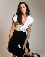 Blusa Geia Sarja Off White
