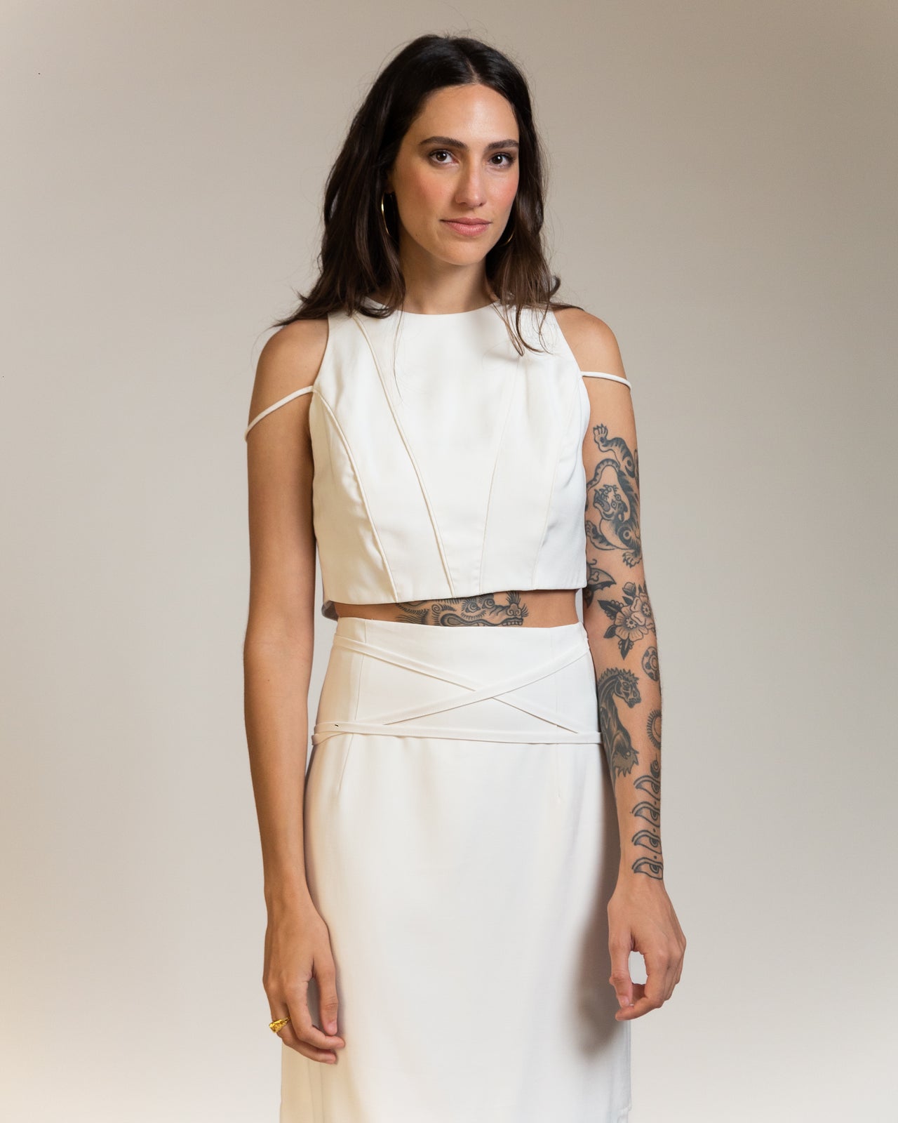 Blusa Imperatriz Off White