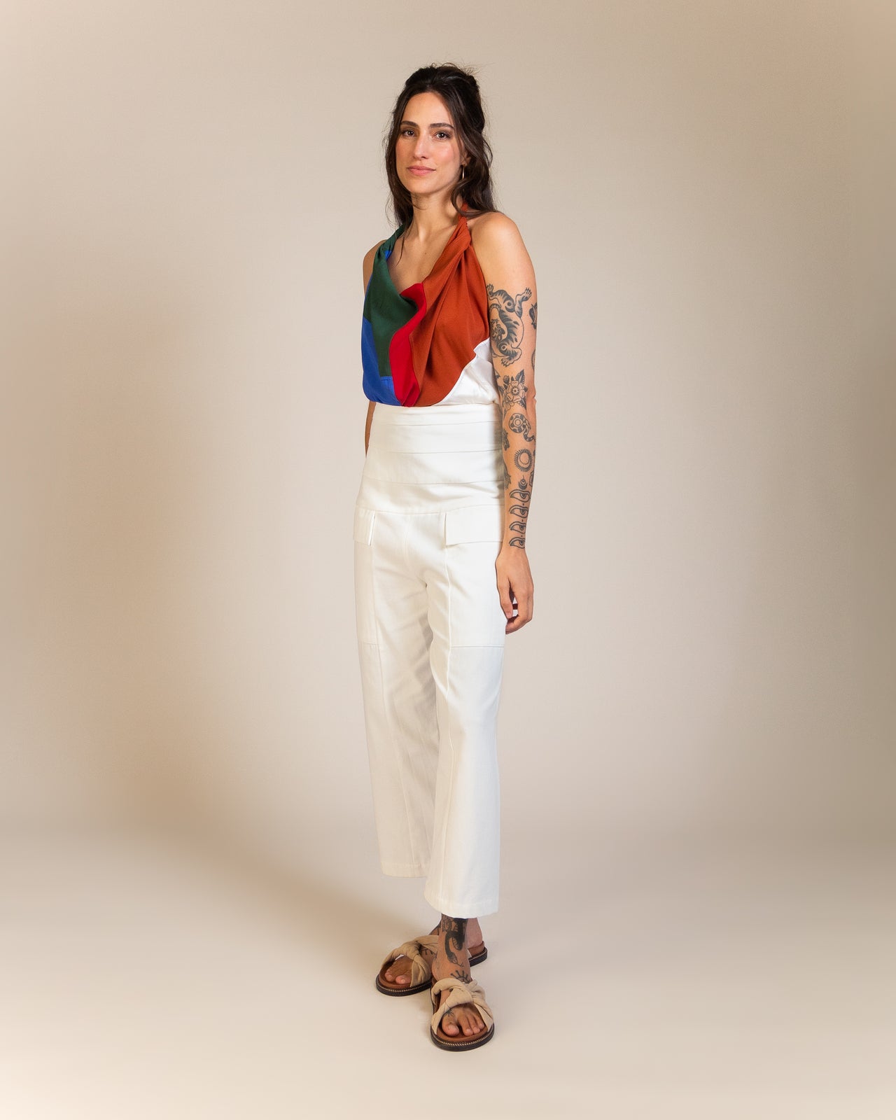 Calça Paralelas Off White