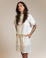 Blusa Ritmo Linho Off White