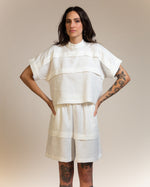 Blusa Ritmo Linho Off White