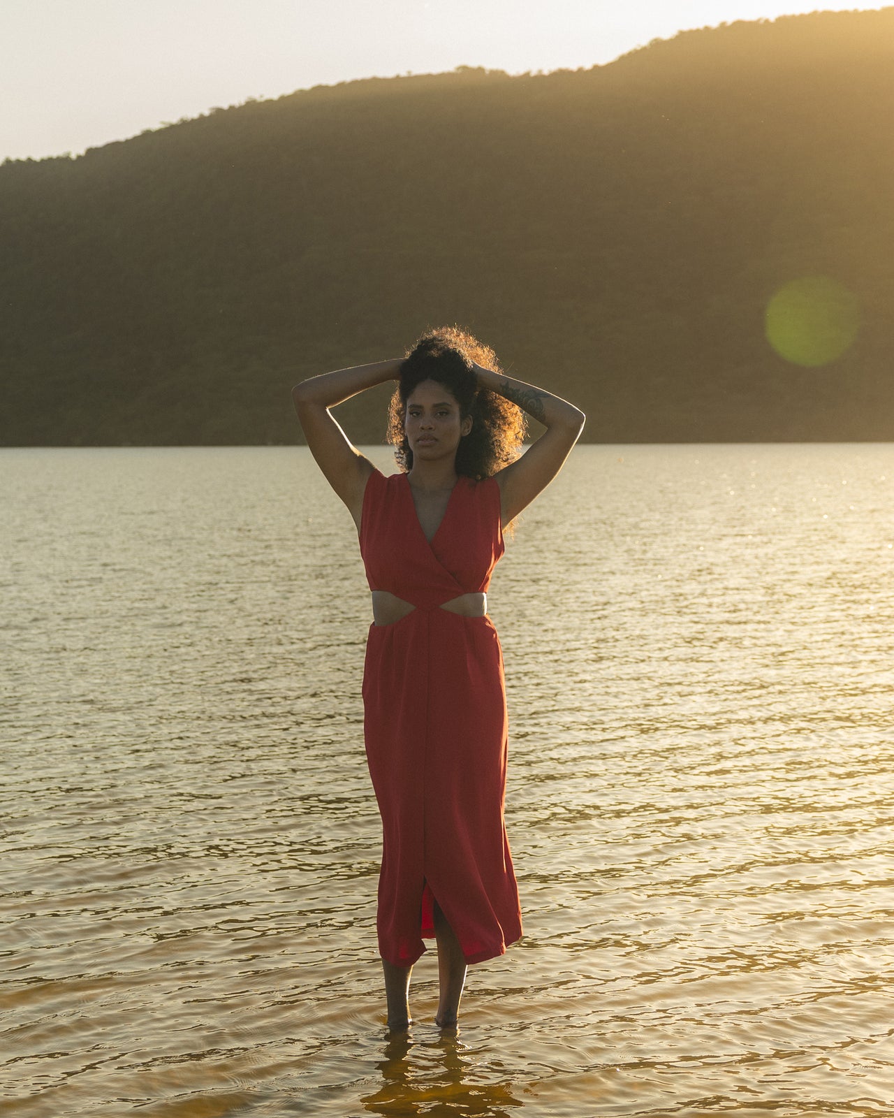 VESTIDO OIÁ VERMELHO