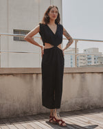 Vestido Oiá Sarja Preto