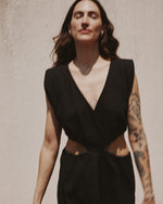 Vestido Oiá Sarja Preto