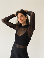 Blusa Belmonte Manga Longa Preto