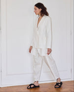 Calça Laço Linho Off White