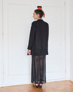 Blazer Berlim Linho Preto