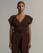 Blusa Geia Café