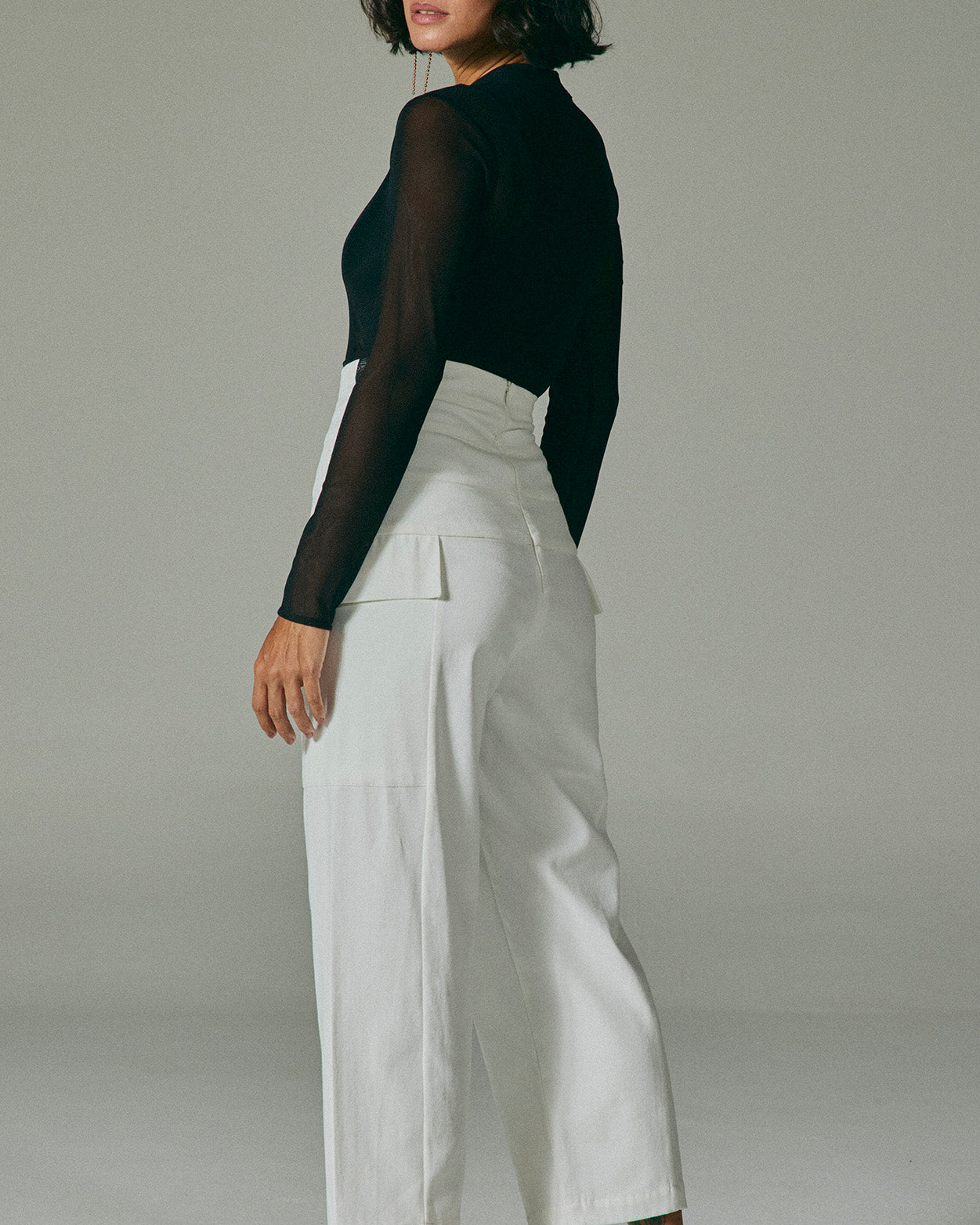 Calça Paralelas Off White