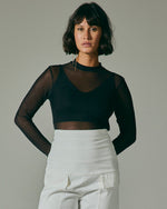 Blusa Belmonte Manga Longa Preto