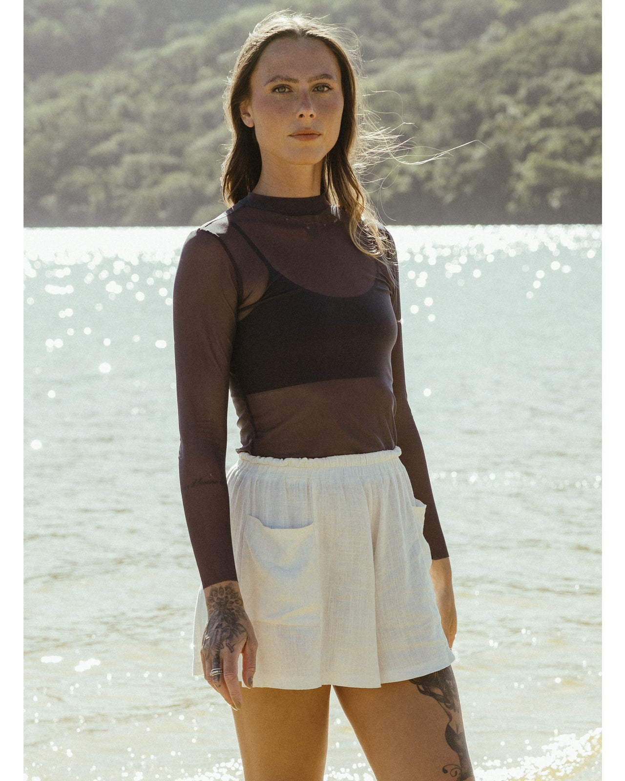 Blusa Belmonte Manga Longa Preto