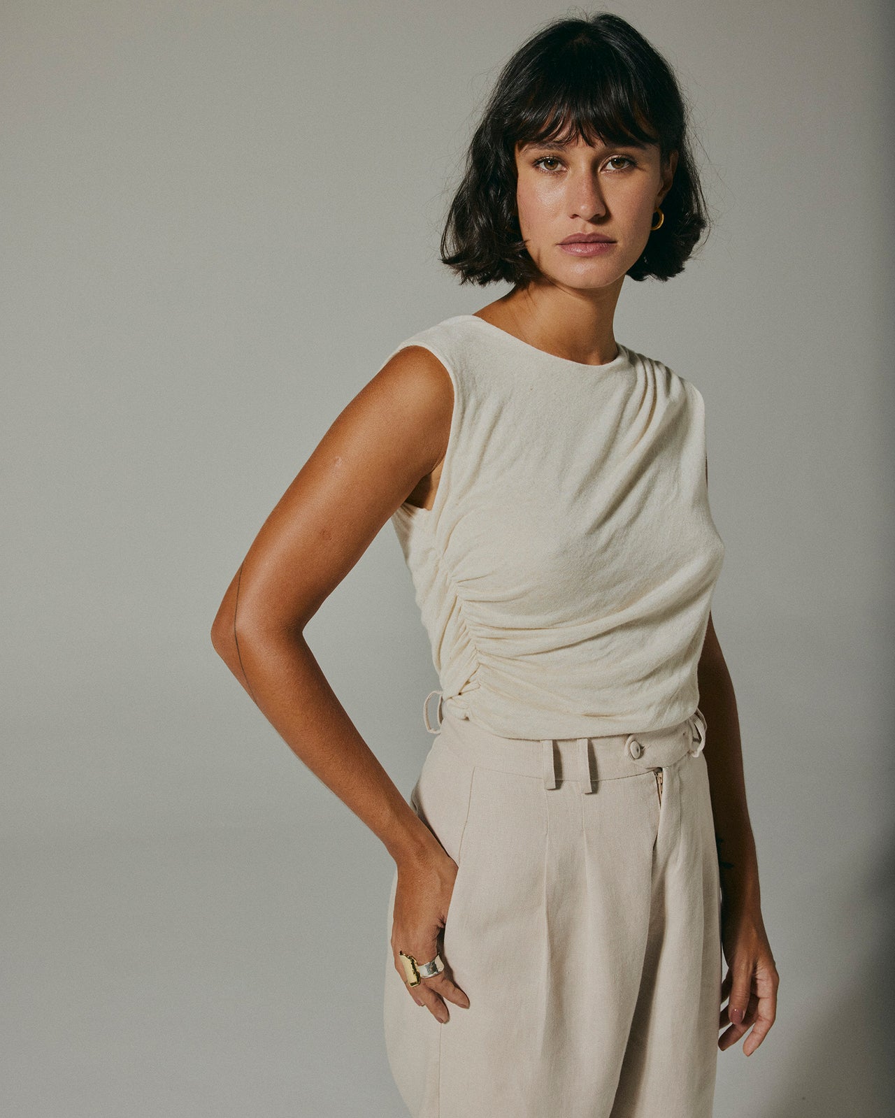 Blusa Candeias Malha Gelo