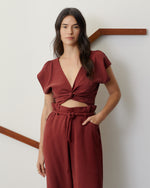 Blusa Géia Vinho