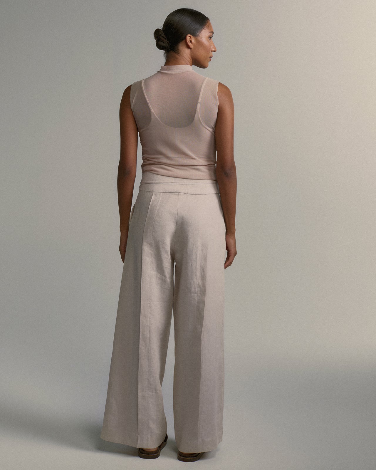Blusa Belmonte Manga Curta Nude
