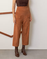 Calça Patchwork Ocre